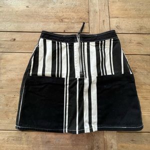 Urban Outfitters Black and White Skirt